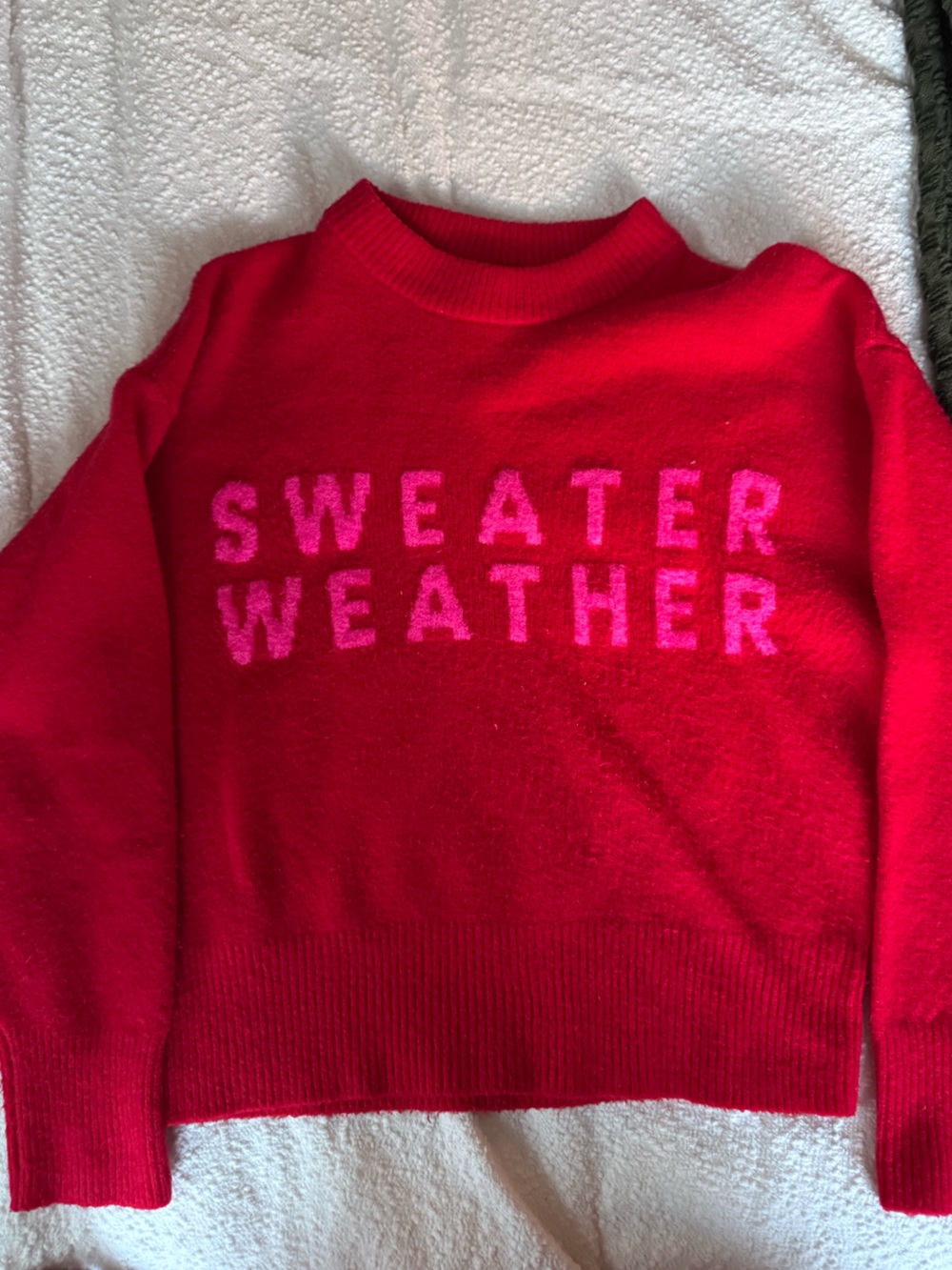 a new day Crewneck Sweater